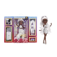 Rainbow High Rainbow Vision Rainbow Divas- Ayesha Sterling (Silver) Posable Fashion Doll with 2 Desi