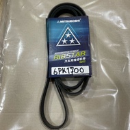Front Engine Belt Toyota COROLLA ALTIS 2008-2013 1.6 (1-3ZZ-FE) 1.8 MITSUBOSHI Number 6PK1700