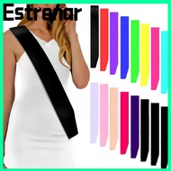 ESTRENAR Birthday Party Sash, Decorations Personalized Prom Queen Sash,  DIY Blank Sash Award Ceremo