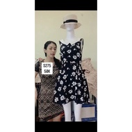 Flared floral dress size S/M. S275