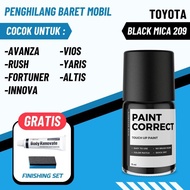 TOYOTA BLACK MICA 209 BLACK METALLIC CAR SCRATCH REMOVER PAINT