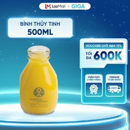 [ Hàng tặng không bán] Bình thủy tinh organic - Tặng kèm khi mua máy ép chậm Hurom H400