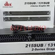 Diskon Equalizer Dbx 215/131Sub Grade A New Include Sub Out 215 / 131