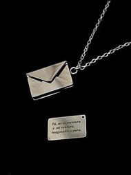 Gothic punk 朋克 你是我的不幸與大幸 博爾赫斯｜信封項鍊