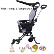 Baby Stroller Roda 4 Lipat Kereta Dorong Bayi 2 Arah Traveling Kereta Dorong Bayi Multifungsi