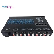 Auto Cube 9 Band Graphic Equalizer Digital Car Audio -EQ9 Full Series Car Amplifier Equalizer with A