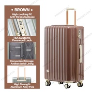 TRAVELCUL กระเป๋าเดินทางสไตล์ญี่ปุ่น 20/24/28 นิ้ว TSA ล็อค YZZ ซิปกระเป๋าน้ำหนักเบา