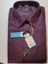 pierre balmain 男性襯衫紫色（買來沒穿過，實際商品顏色再暗一些）