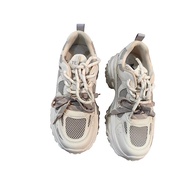 DOUBLE MESH PLATFORM DAD SNEAKERS