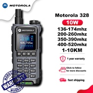 วิทยุสื่อสาร วอ Motorola GP-328 Plus วิทยุ อุปกรณ์ครบชุด ระยะการสื่อสาร 1-10km VHF/UHF FM Transceive