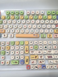 [Hot]MOA Highly Crayon Xiaoxin Theme Key Cap PBT Sublimation 87 Key Process 98 Fit Cross Axle Mechan