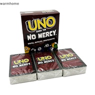WHE Uno No Mercy Game Board Games UNO Cards Table Family Party Entertainment UNO Games Card Toys WHE