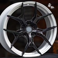 18Inch19Two-tone Modified Wheel Rims Suitable for：Lingke03 Xingrui Shadow Leopard Civic Corolla A4Sa