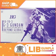 Bandai Gundam HG 1/144 Gundam RX-78-3 G3 Beyond Global Assembly Model (Limited)