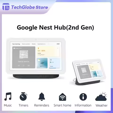 Genuine Google NEST HUB GOOGLE NEST HUB 2ND GEN Smart Home Controller Google Assistant Bluetooth Spe