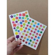 Reward star sticker/ Children's star award sticker
