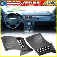 For Mercedes-Benz W210 Dash Vent Speaker Grill Cover Black E320 E430 LEFT+RIGHT