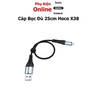 Hoco X38 USB 25cm fast charging cable for data transfer for Android, 25CM long