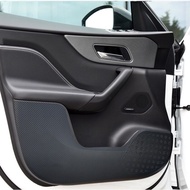 สติกเกอร์ติดแผ่นป้องกันการเตะรถคาร์บอนไฟเบอร์แผ่นป้องกันประตูรถฝาครอบช่องแอร์ตกแต่งรถของ Jaguar XEL XFL อุปกรณ์เสริม F-PACE
