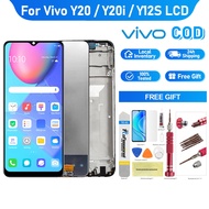 LCD For VIVO Y20/Y20S/Y20i/Y12S/Y15A/Y15S/Y12A Display Touch Screen Assembly With Frame + Free Tools