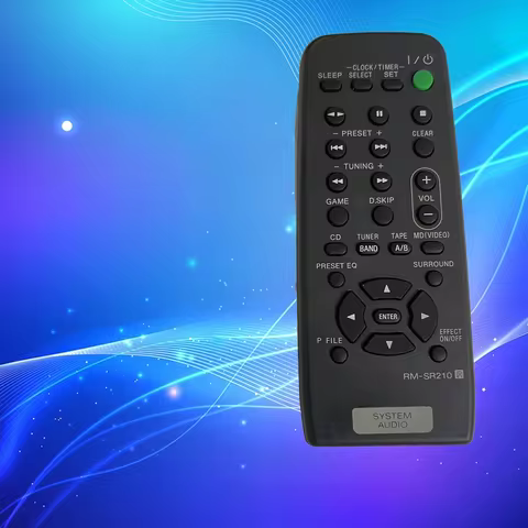 ORIG RM-SR210 suitable for Sony SYSTEM AUDIO Remote Control RM-SRG660 MHC-RG330 MHC-RG440S-EH10 RM-S