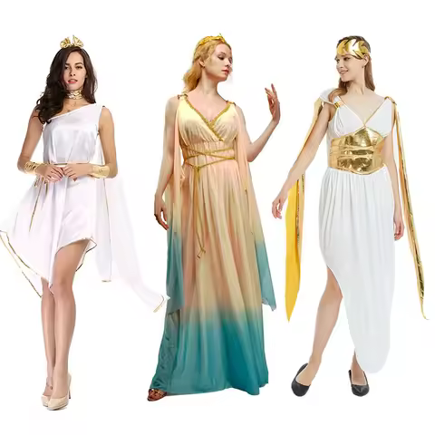 The Goddess Venus Dress Athena Hestia Artemis Aphrodite Costume Man Women Ancient Greek Mythology Ro