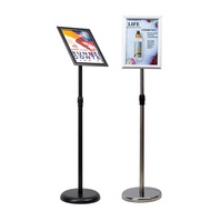 a4 a3 a2 poster display stand black outdoor water injection base poster stand display telescopic sta