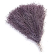 1pc 40CM Fluffy Pampas Grass Bouquet Boho Fake Flowers Reed for Vase Filling Wedding Party Home Offi