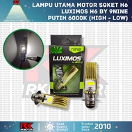 H6 9Nine Luximos AC DC White 10 Watt LED Automatic Motorcycle Headlight