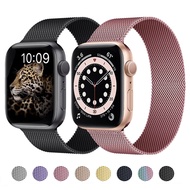 Magnetic Loop Strap For Apple watch Band 44mm 40mm 45mm 41mm 42mm 38mm Stainless steel correa bracelet iWatch serie 4 5 6 se 7 8