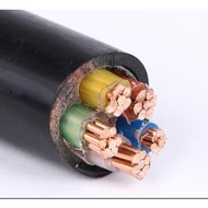 10MM 5CORE PVC/PVC CABLE10MM 5CORE PVC/PVC KABLE 10MM 5CORE NON ARMOURD CUT METER CORE COLOUR RED YE