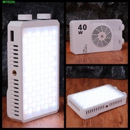 MYRON RGB LED Camera Light, 40W 2800-9000K Mini LED Video Lamp, Multi-functional FX 8 Modes CRI/TLCI