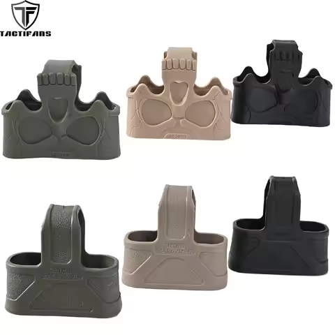 Tactical Magazine Pull Assist 5.56 7.62 MP5 9mm NATO Skull Magazine Assist Base Quick Release Pull G
