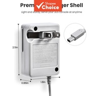 New 3DS Charger Compatible with Nintendo 3DS/DSi/DSi XL/2DS/2DS XL/New 3DS XL 100-240V Wall Plug Ada