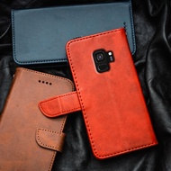 Premium Luxury Leather Phone Case For Samsung Galaxy S9 5.8 inches SM-G960F SM-G960 Flip-Top Wallet 