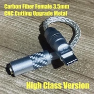 SHIPPINGbebas - Conexant CX31993 Pro HiFi DAC Type C to Jack 3.5mm AUX Audio Adapter