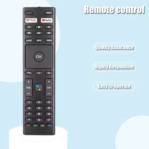 Konka JVC TV Remote Voice RM-C3329 RM-C3359 RM-C3369 Compatible with 32H31A 40H33A 43U55A 50Q75A 50U