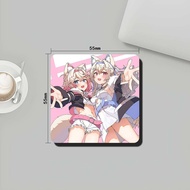 F-Fuwawa M-Mococo Hololive Refrigerator Magnets For Dishwasher/ Refrigerator/ Freezer Whimsical Kitc