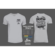 F'in 100% COTTON SQUIRTING MASTER sport fishing t-shirt UNISEX Asian regular size vise hook assist s