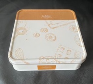 Le Ruban法朋餅乾空盒/喜餅盒/收納盒/收藏盒/手飾盒/置物盒/教具盒/鐵盒收納箱/方型盒