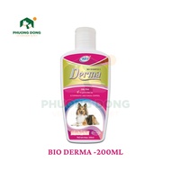 Bio DERMA Shower Gel - Dermatitis, scabies, fungus for Dogs - 200ML
