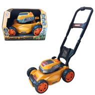 (Safety Standard EN71+CPC+CE+10P)Toy Lawn Mower with Realistic Sounds and Light-Up Engine, Spary,Tod