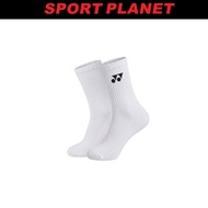 Yonex Unisex TruDRY Odour Control Series 3/4 Regular Socks accessories 1 Pair (YONEX-F120137CM-WT) S