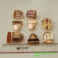 Big gold Poke Lock/Bag Lock/Bag Lock/Bag Accessories/Bag Decoration/Bag Links/HKacc