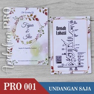 Pro 001 2-fold -150 GSM Thickness - Wedding Invitations, Circumcisions, Downloading Mantu,, Etc. (FC