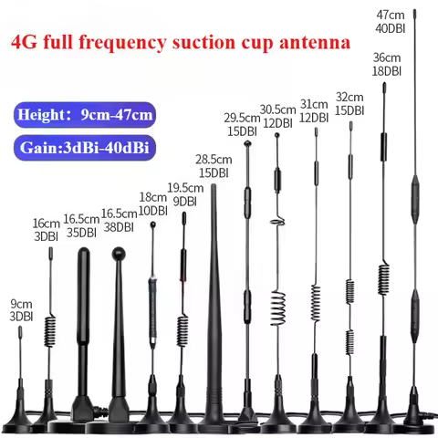 1Pcs 4G 5G wireless network card smart meter router suction cup antenna GPRS GSM module antenna rece