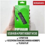 USB Hub 4 Port Robot H130 Official 1 Year Warranty USB Hub Robot 4 Port H130 USB Hub Robot H130 4 Po