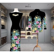 Kain Pasang Batik Satin Premium Batik Digital Seragam Sedondon Open Meter Bidang 45 Kain Baju Batik