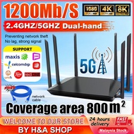 Wifi 6 Router AX3000 High Power Wireless Router High-Speed Modem | 4G/5G