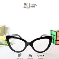 [FI] Minus Glasses 0 - 12 Index 1.67 GLOSSY Anti UV Anti Radiation Anti Dew Cat Eye Optical Glasses